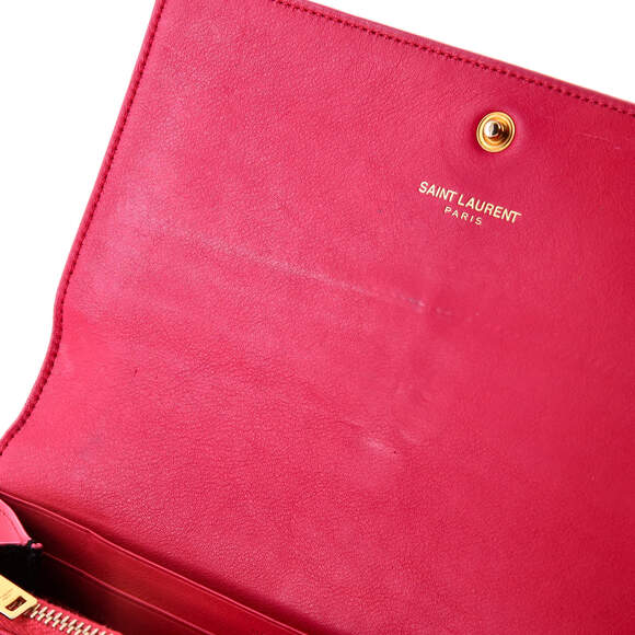 Saint Laurent Monogram Continental Wallet Leather - Picture 6 of 8